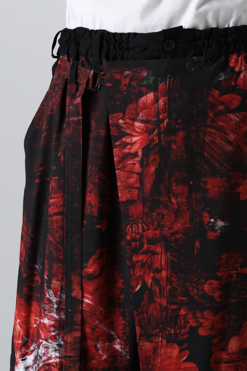 Enka(Flower) 3Way Wrap Pants