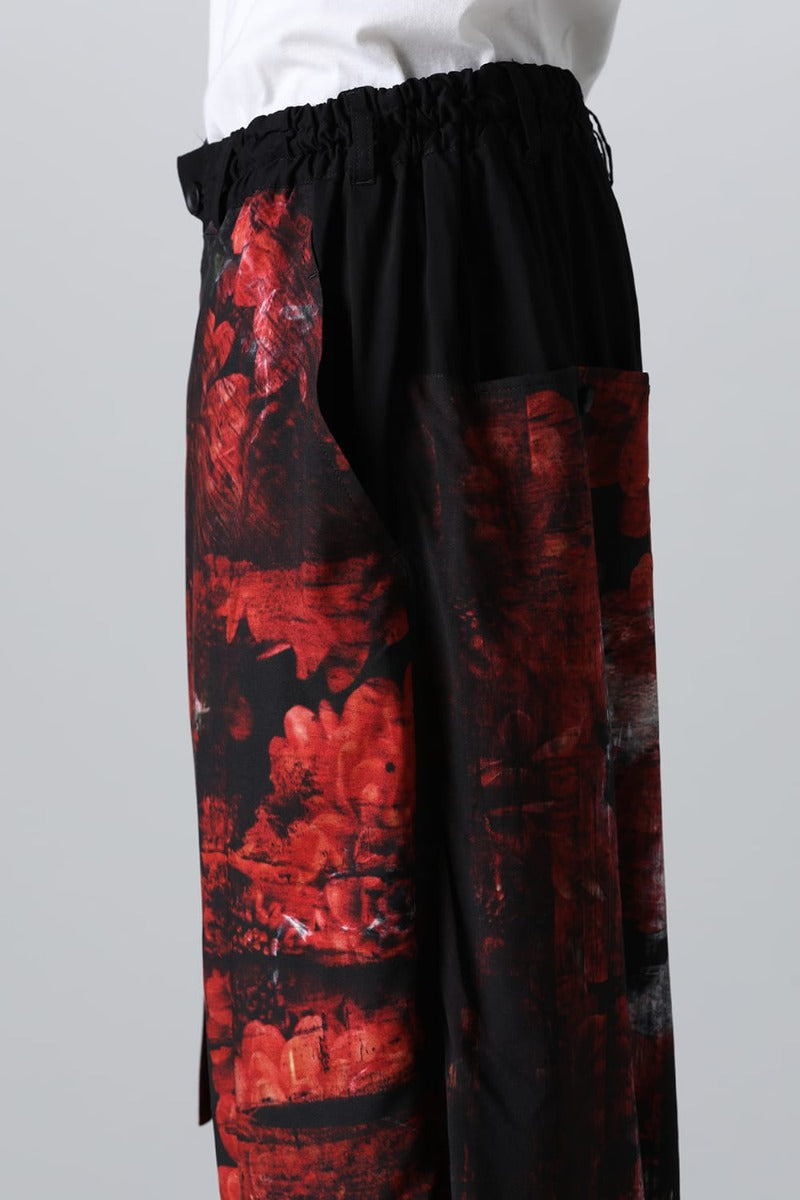Enka(Flower) 3Way Wrap Pants