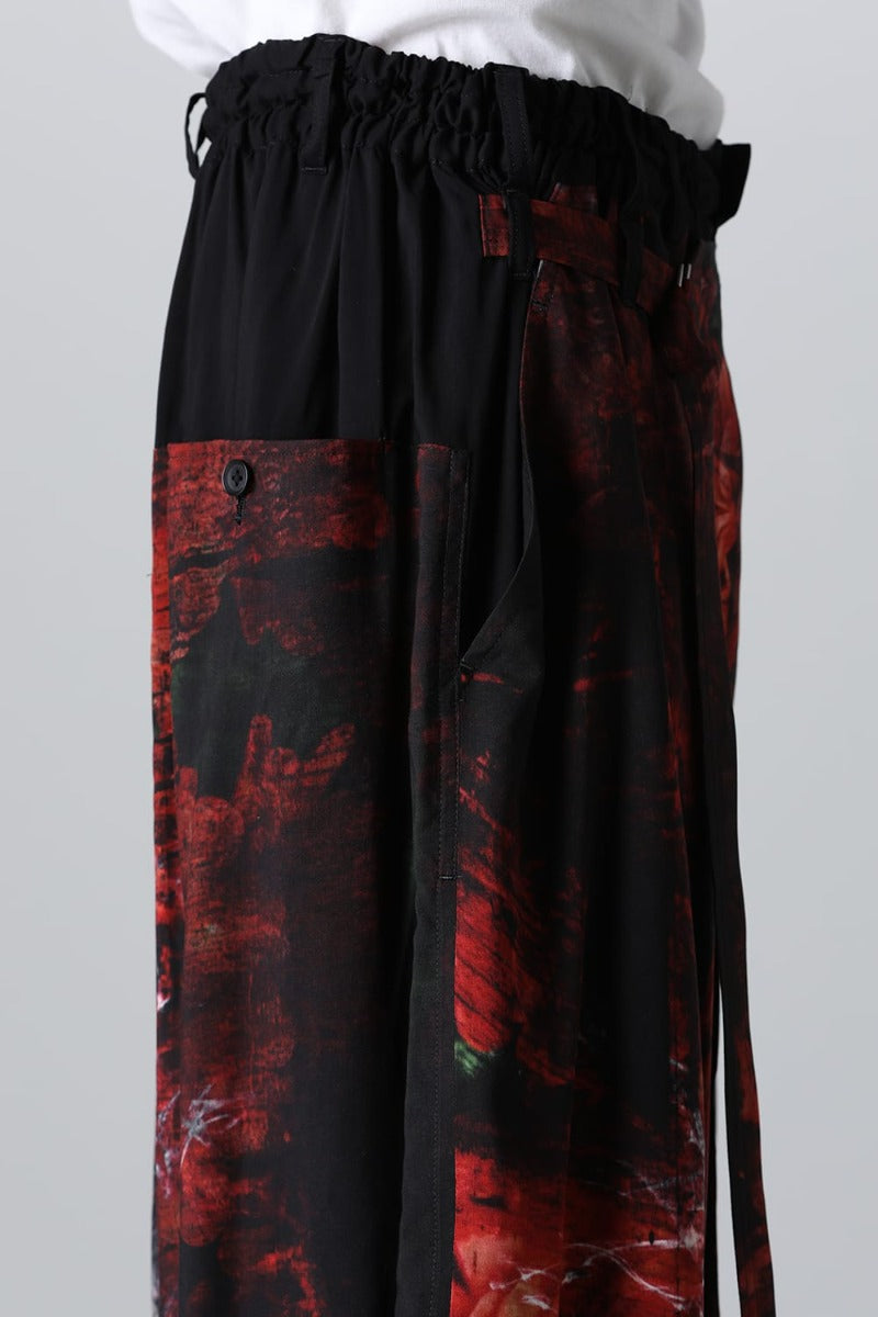 Enka(Flower) 3Way Wrap Pants