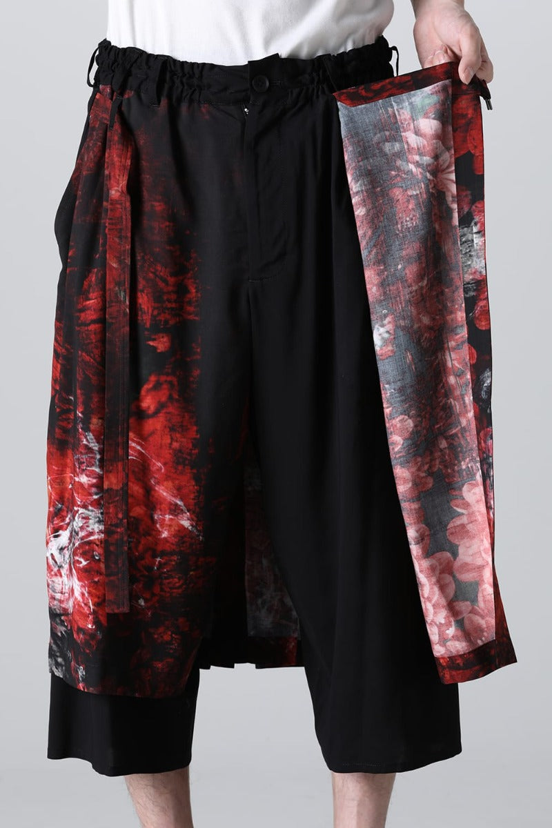 Enka(Flower) 3Way Wrap Pants
