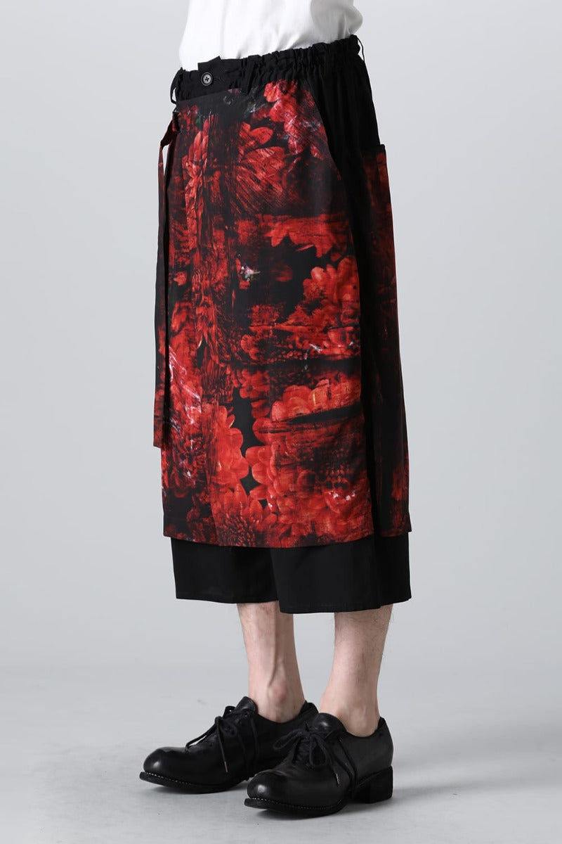 Enka(Flower) 3Way Wrap Pants