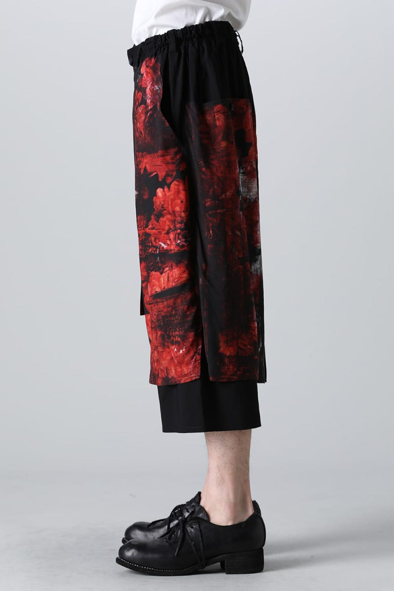 Enka(Flower) 3Way Wrap Pants