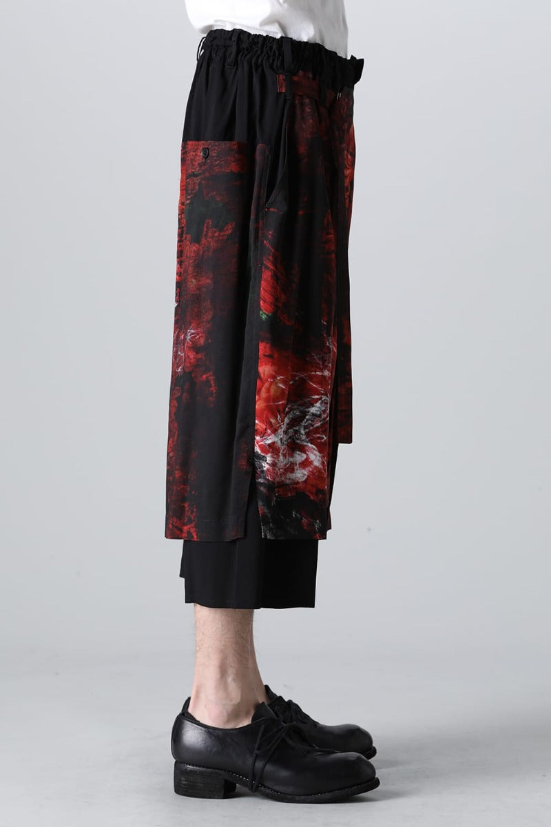 Enka(Flower) 3Way Wrap Pants