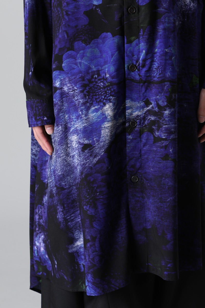 Fireworks Rayon Jumbo Shirt Blue