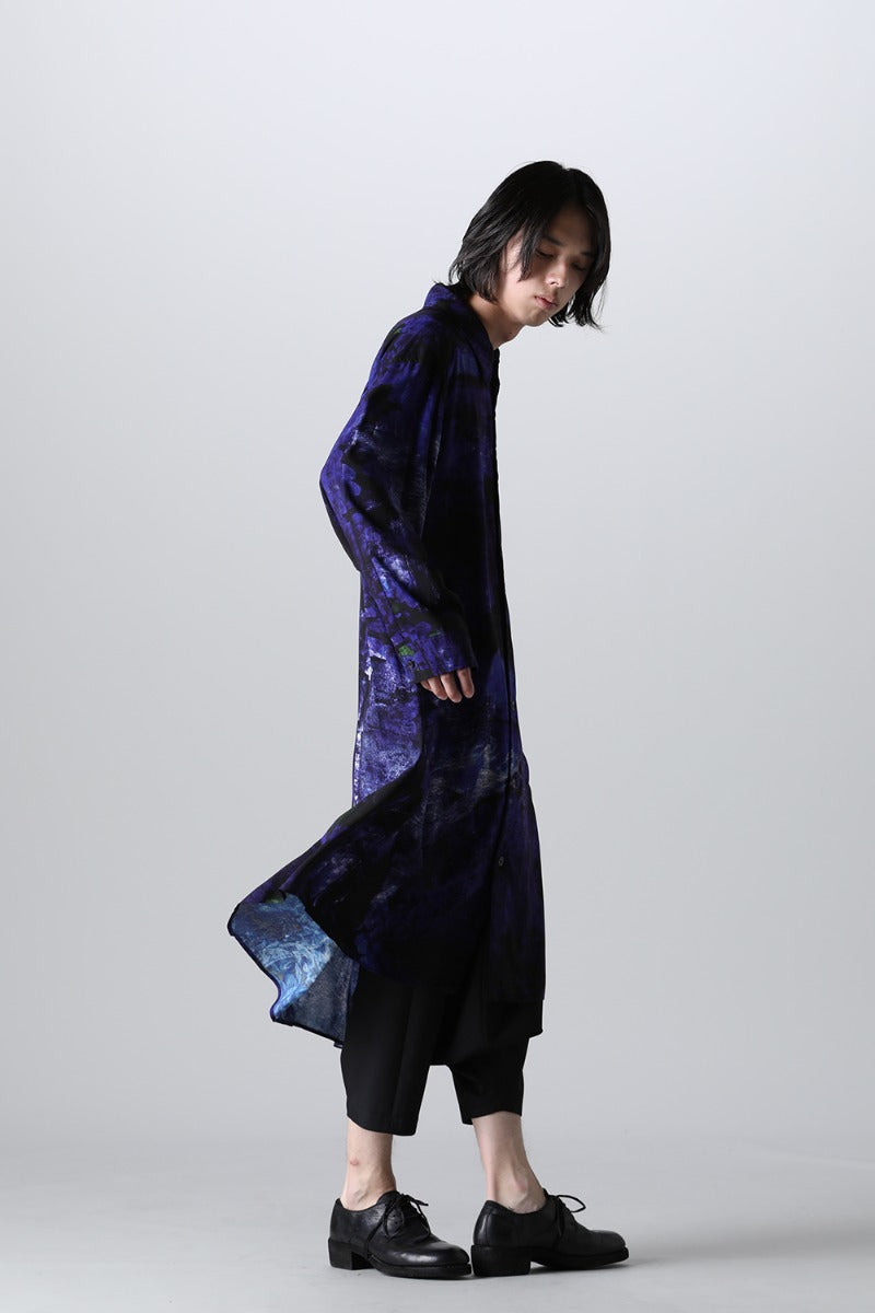 Fireworks Rayon Jumbo Shirt Blue