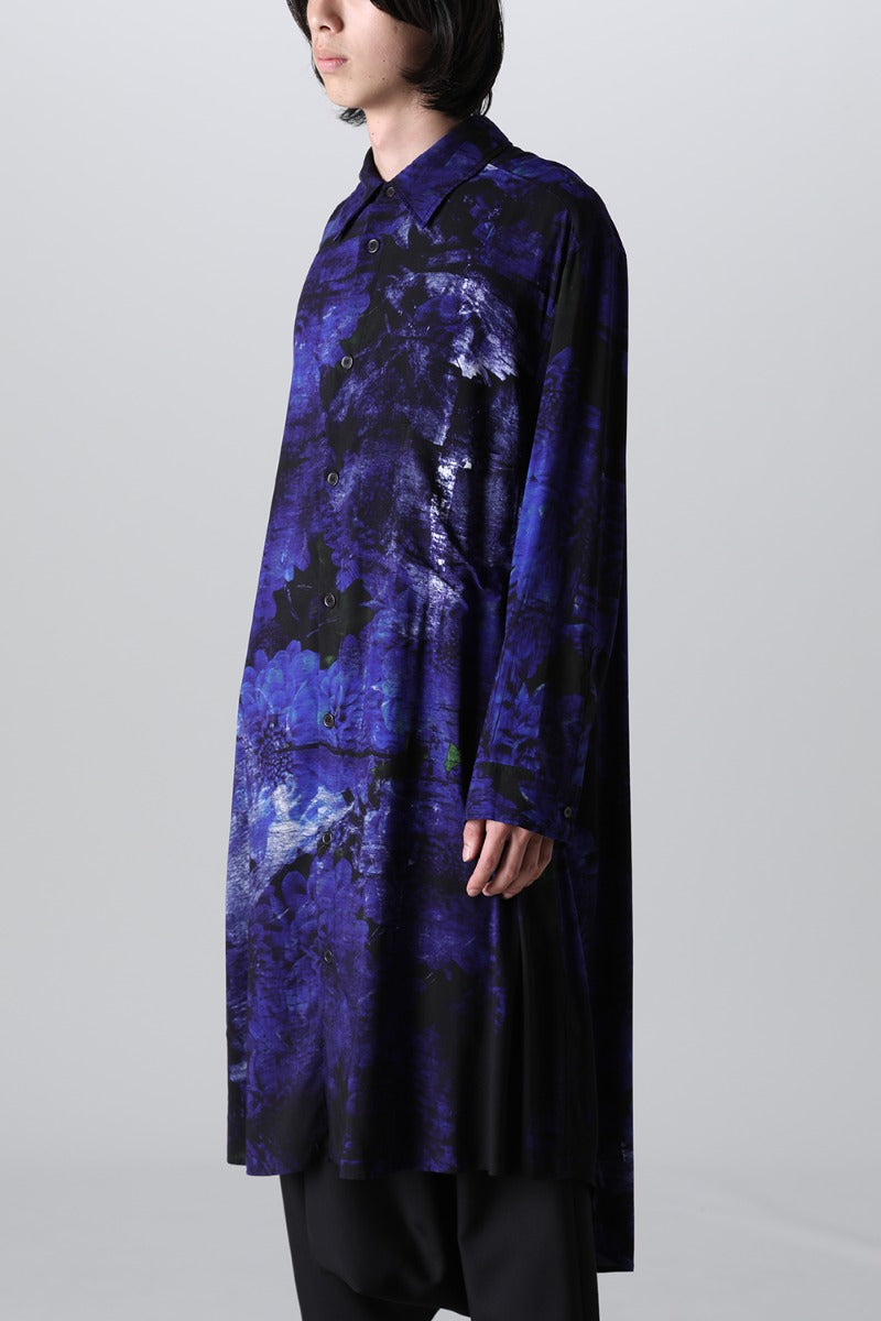 Fireworks Rayon Jumbo Shirt Blue