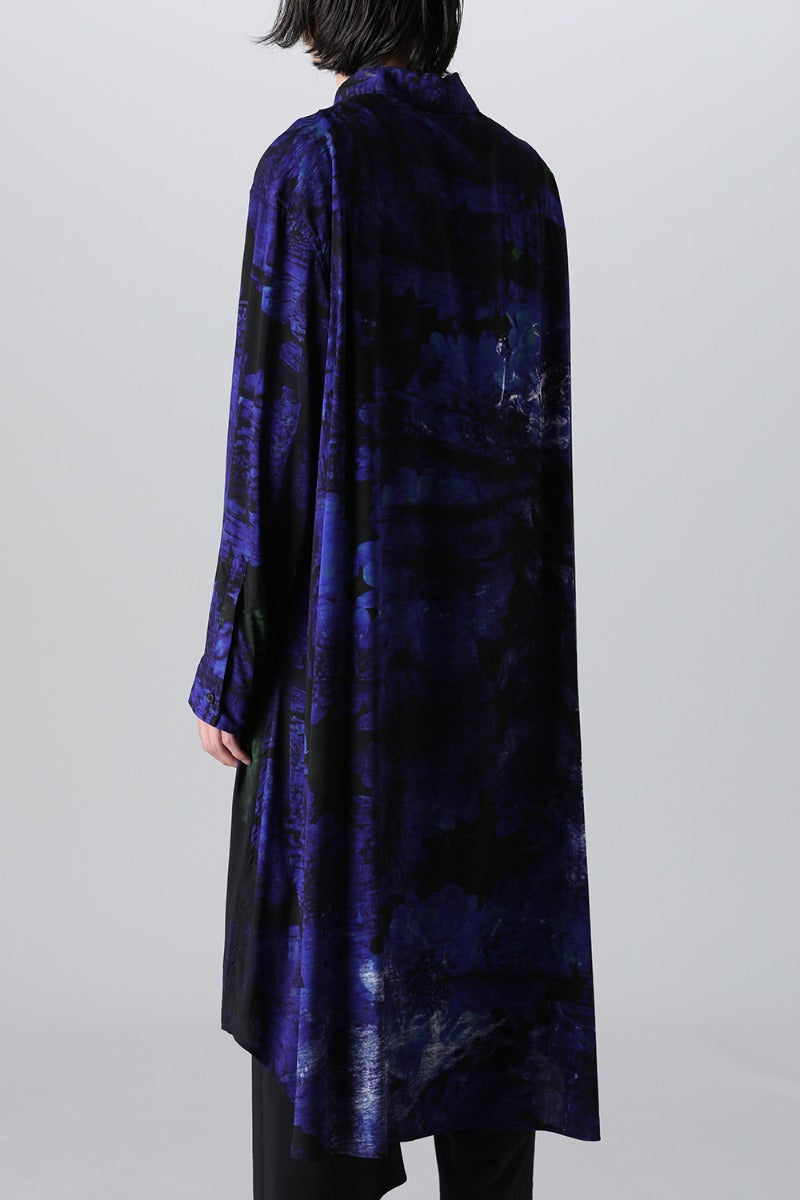 Fireworks Rayon Jumbo Shirt Blue