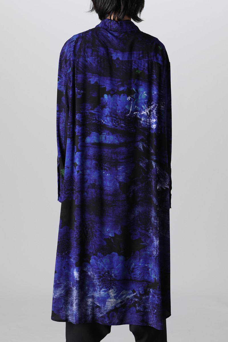 Fireworks Rayon Jumbo Shirt Blue