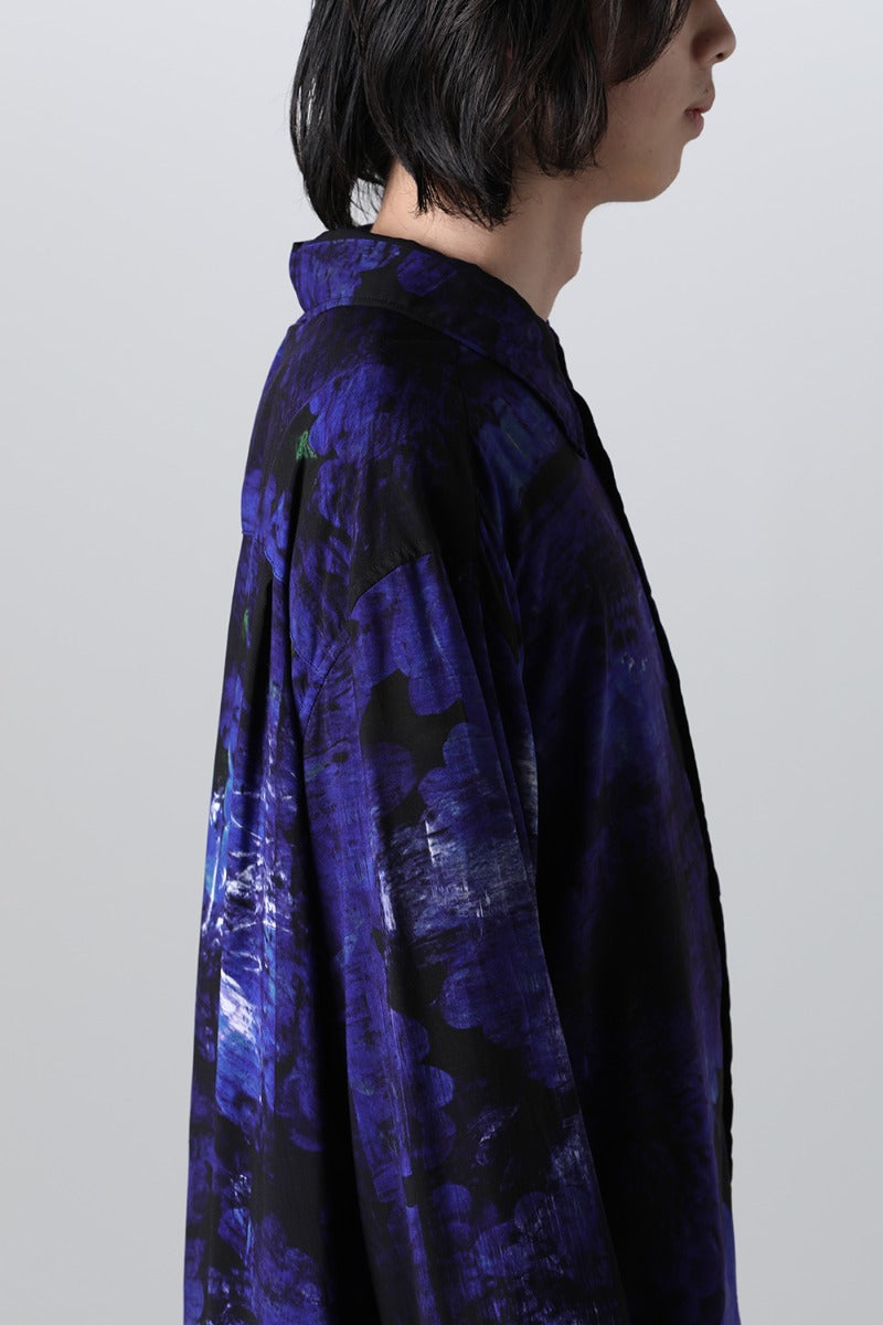 Fireworks Rayon Jumbo Shirt Blue