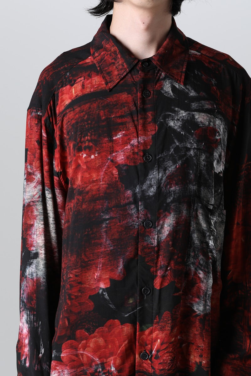 Fireworks Rayon Jumbo Shirt Red