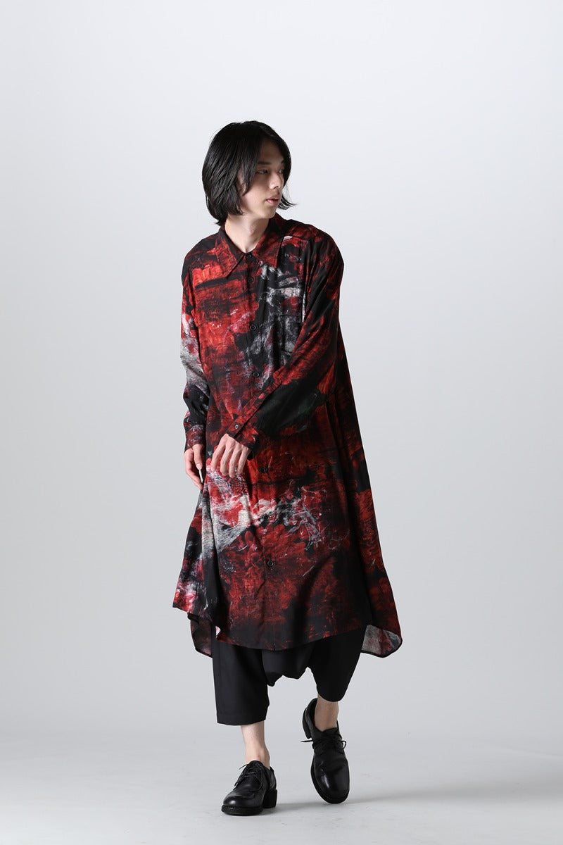 Fireworks Rayon Jumbo Shirt Red