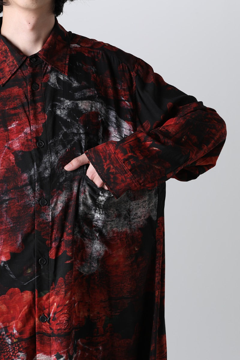Fireworks Rayon Jumbo Shirt Red