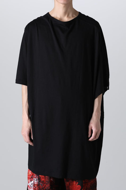 Right Shirring Shoulder T-shirt