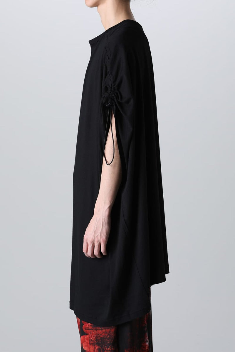 Right Shirring Shoulder T-shirt