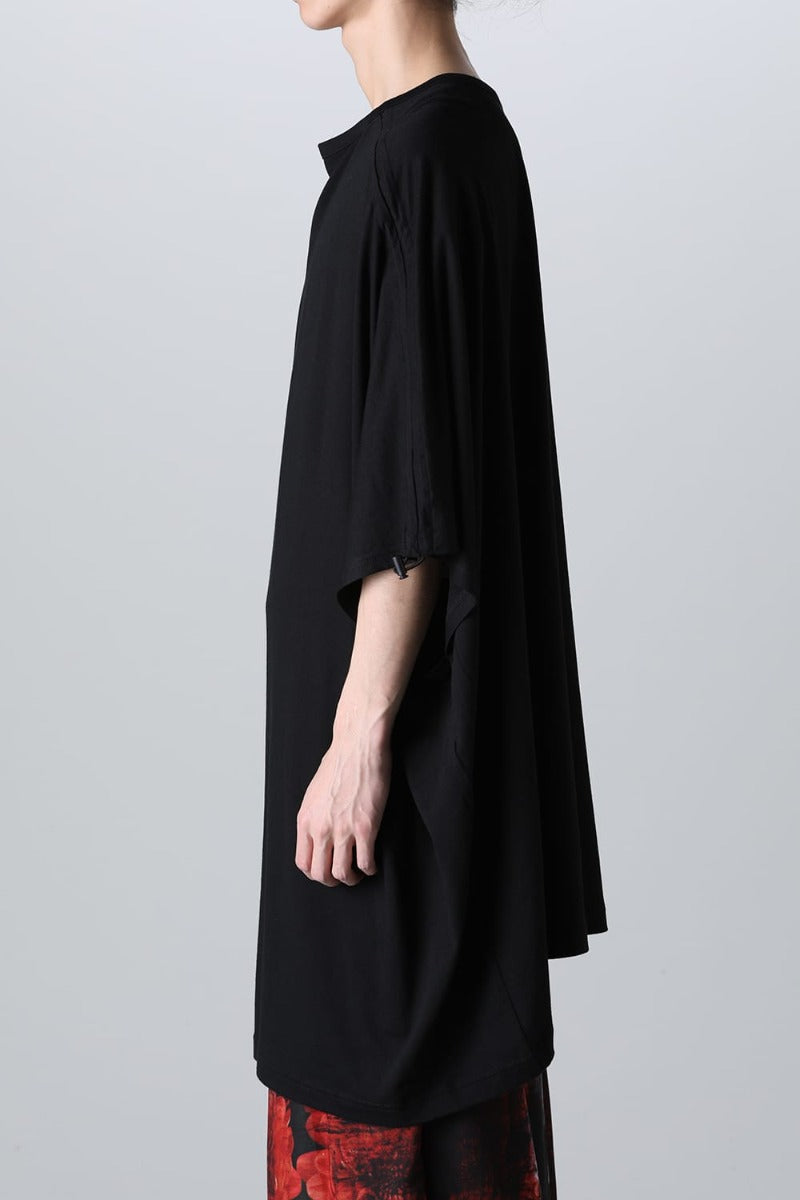 Right Shirring Shoulder T-shirt