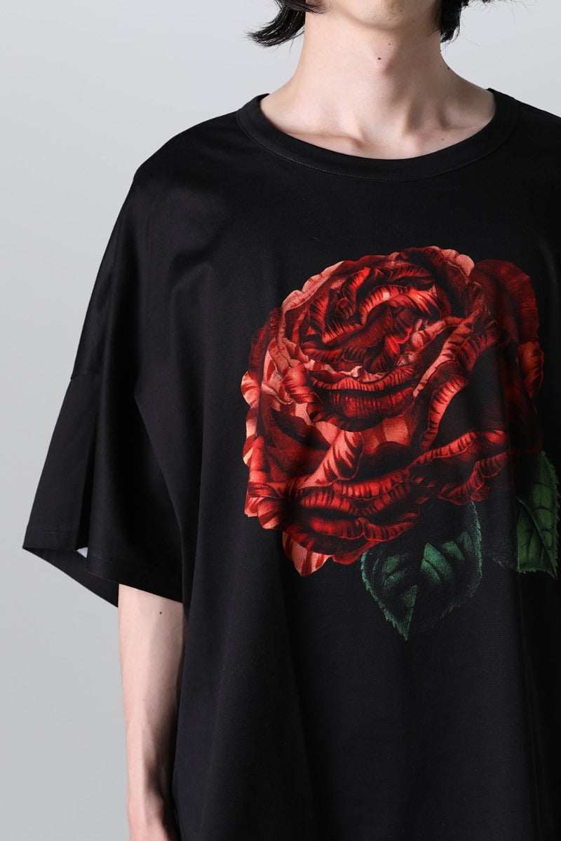 ドルマンスリーブ ラウンドヘム Tシャツ