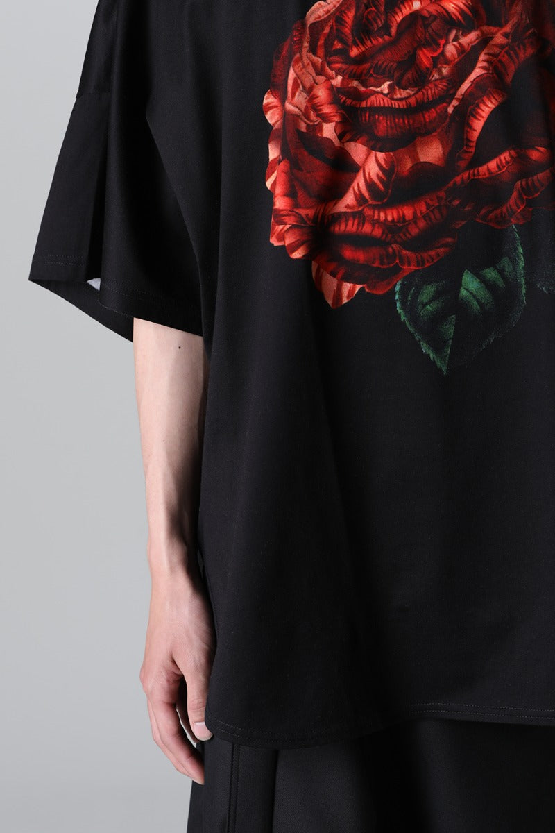 ドルマンスリーブ ラウンドヘム Tシャツ