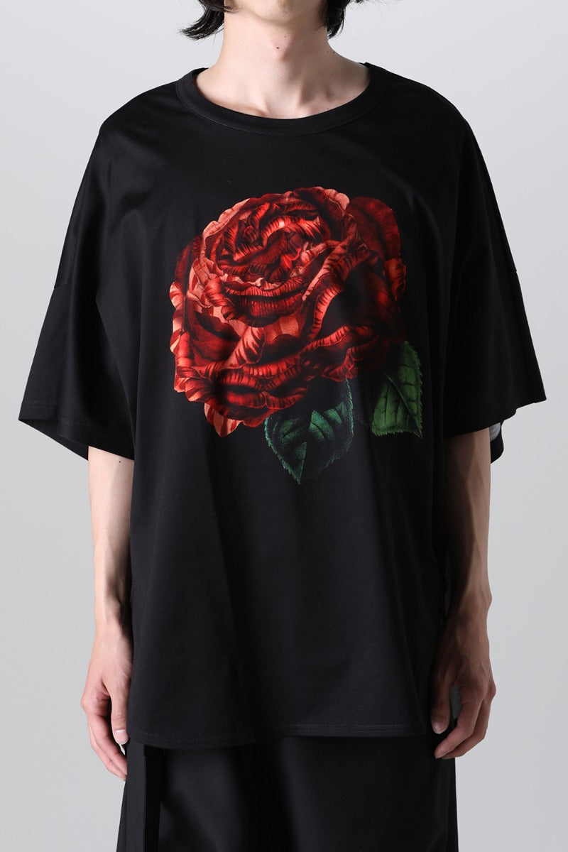 ドルマンスリーブ ラウンドヘム Tシャツ