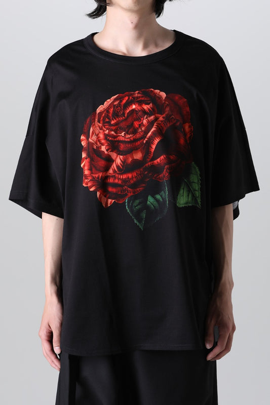 ドルマンスリーブ ラウンドヘム Tシャツ