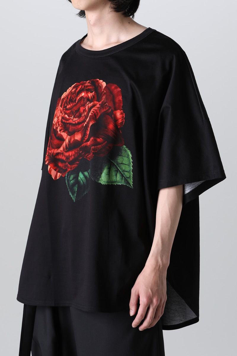 ドルマンスリーブ ラウンドヘム Tシャツ