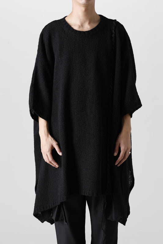 Jumbo drape knit