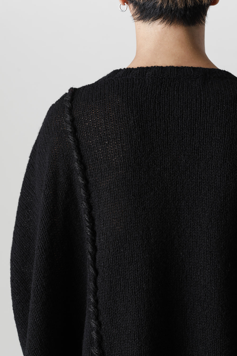 Jumbo drape knit