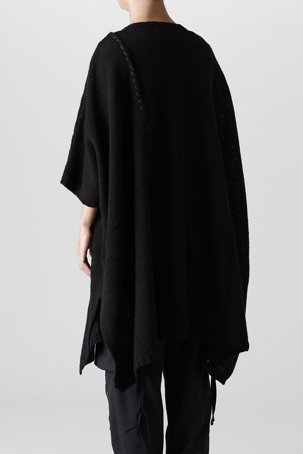Jumbo drape knit