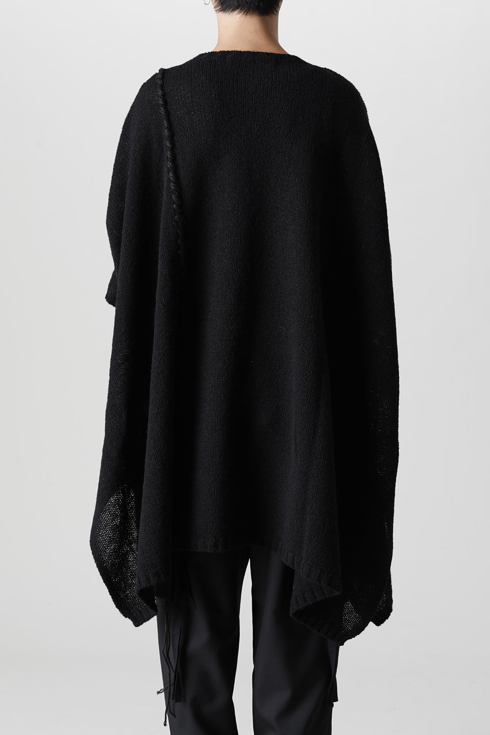Jumbo drape knit