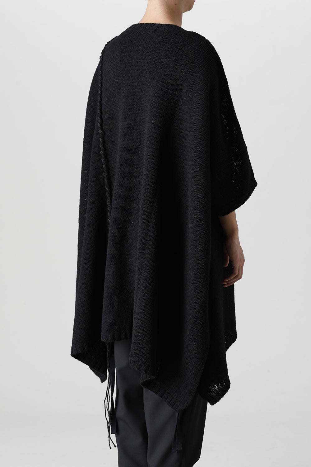 Jumbo drape knit