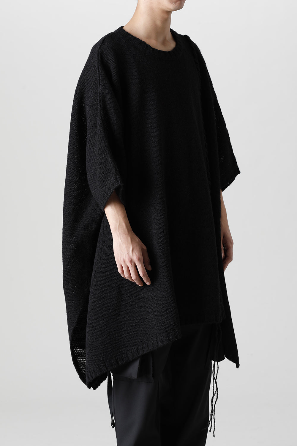 Jumbo drape knit