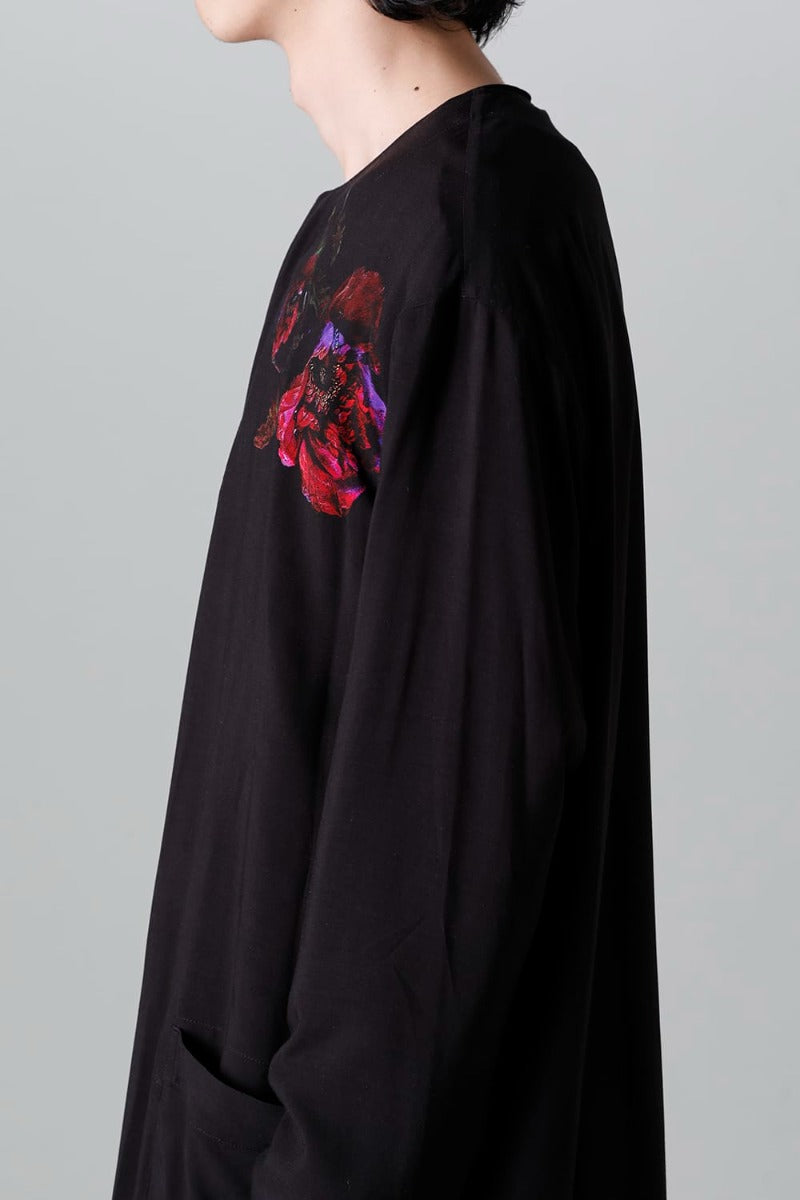 Front Tuck No Collar Coat