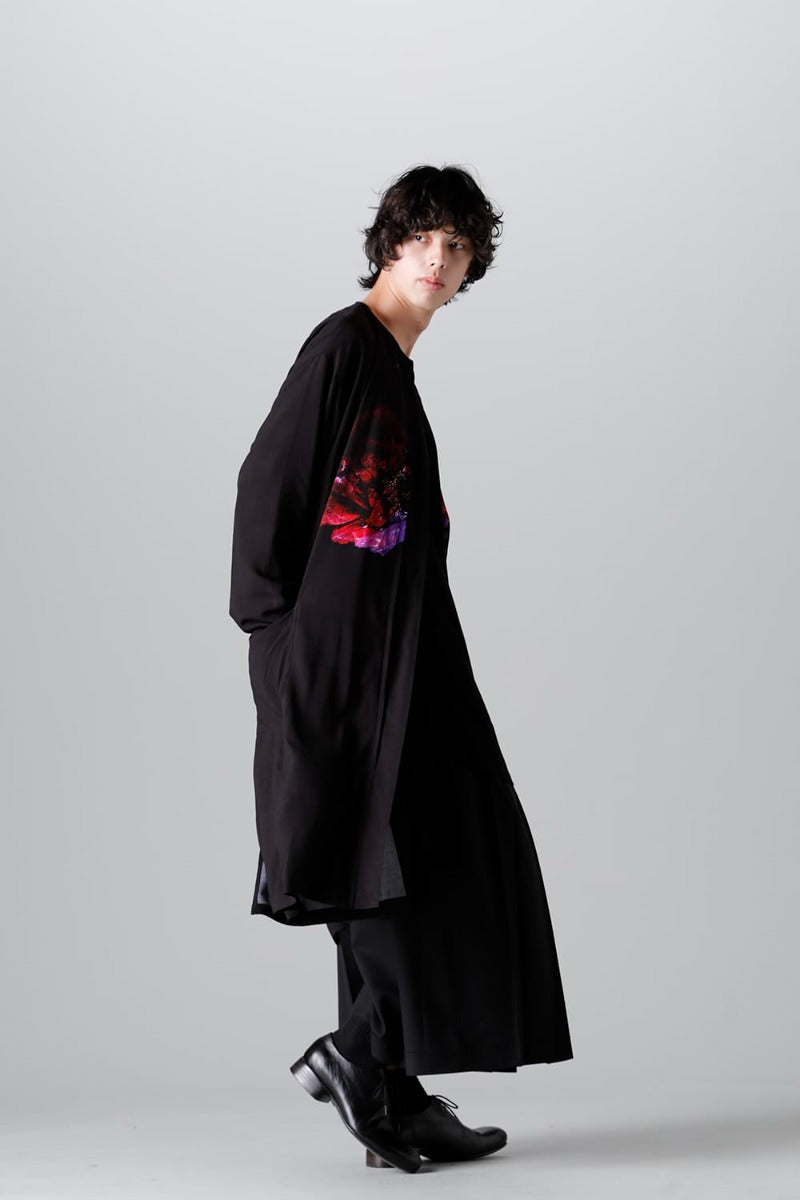 Front Tuck No Collar Coat