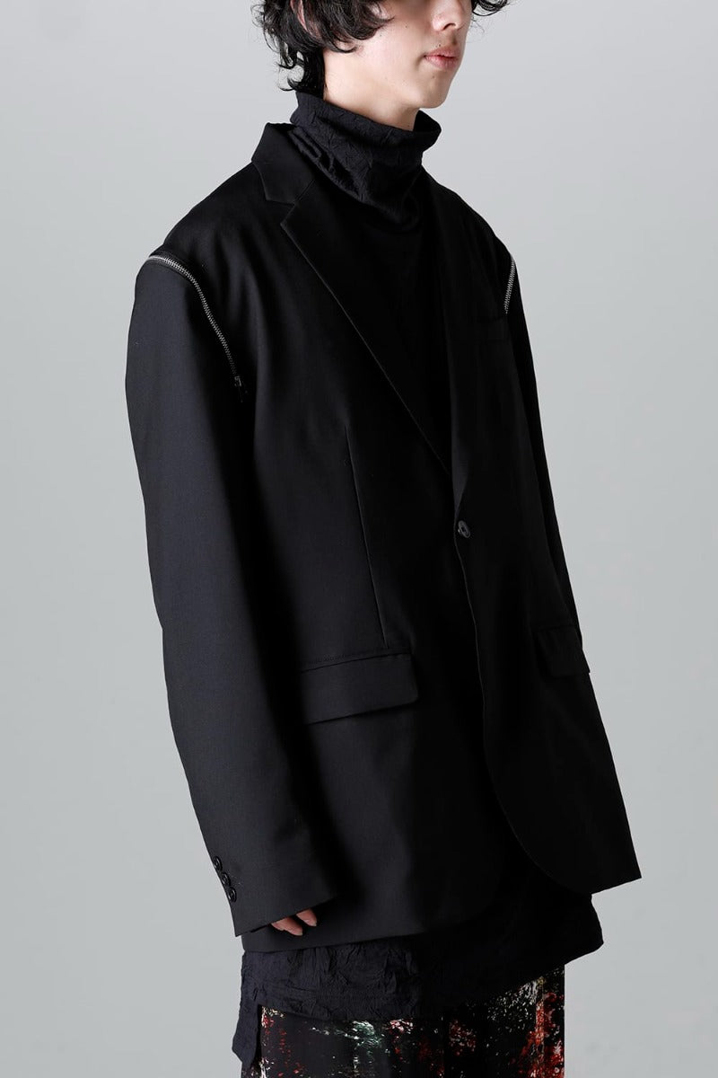 Shoulder Zipper Jacket