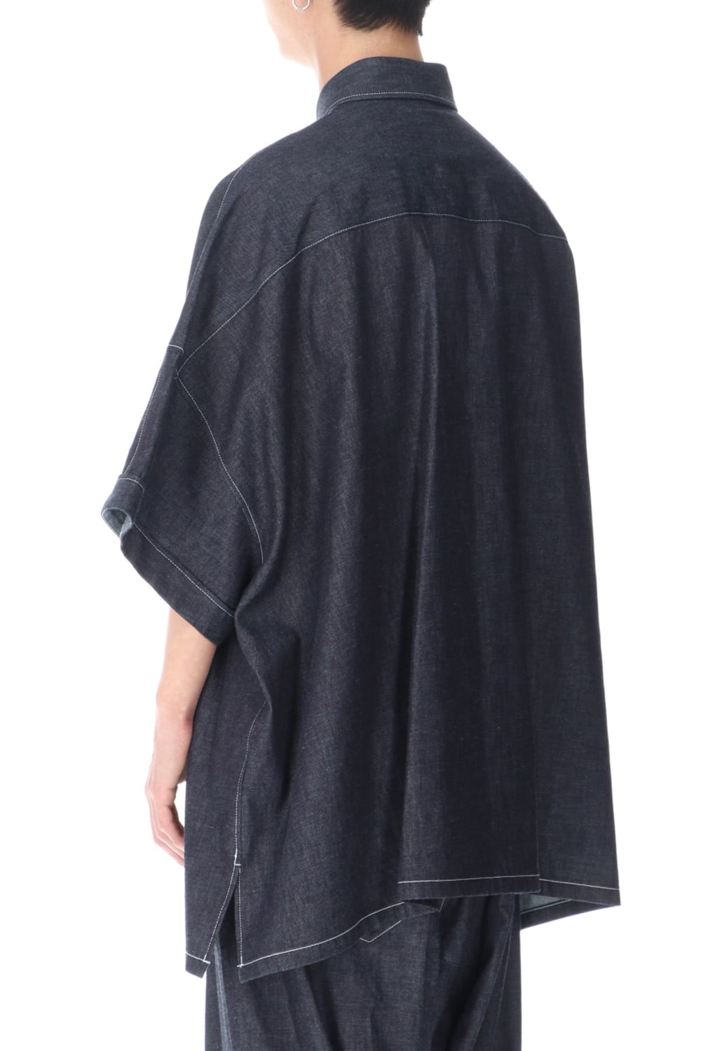 ​ドルマン半袖ビッグシャツ