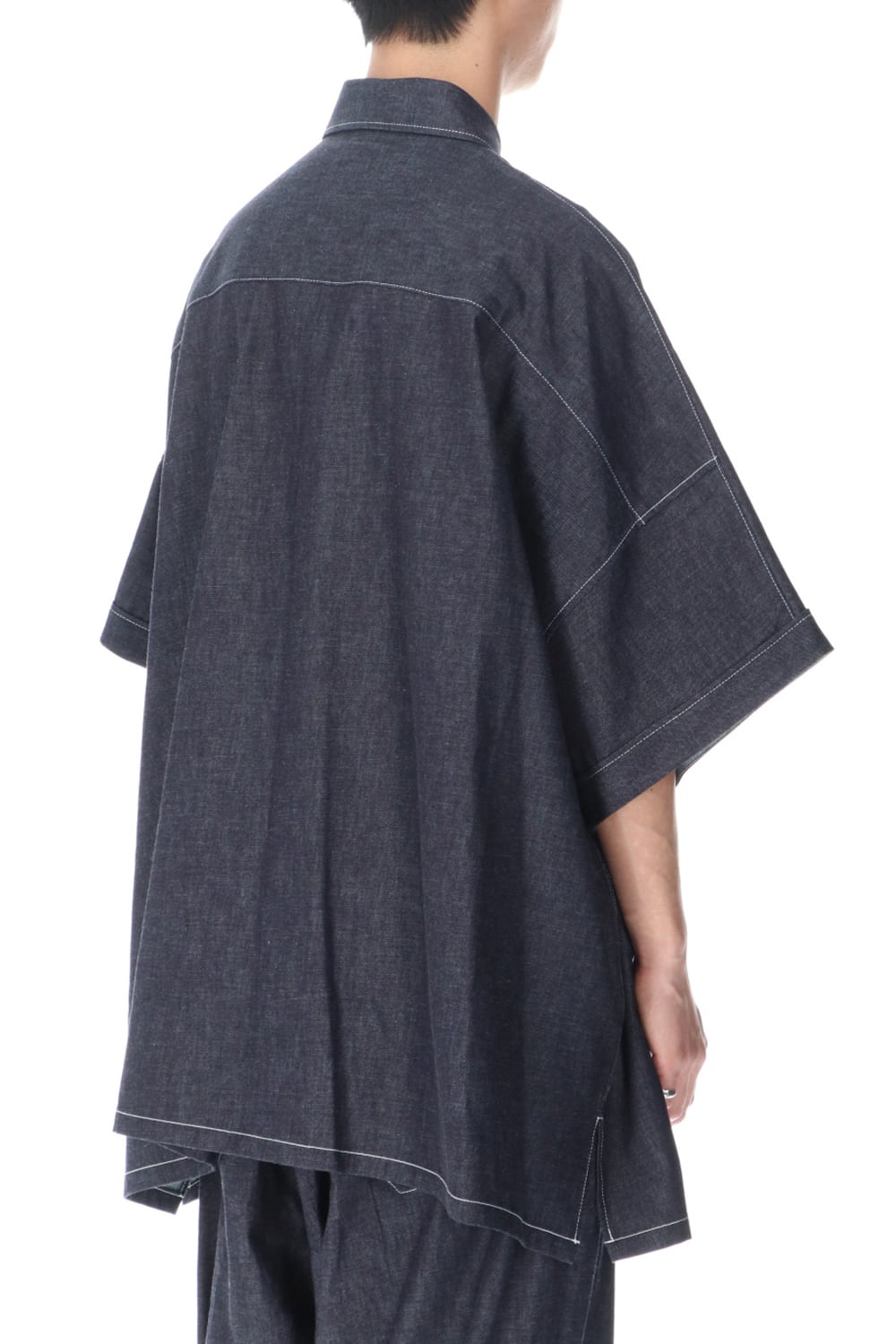 ​ドルマン半袖ビッグシャツ