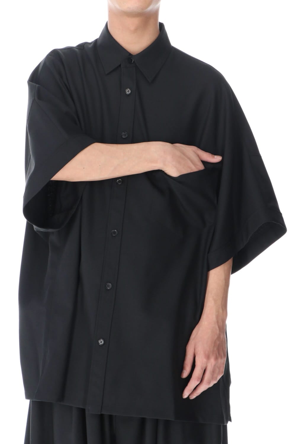 ​ドルマン半袖ビッグシャツ