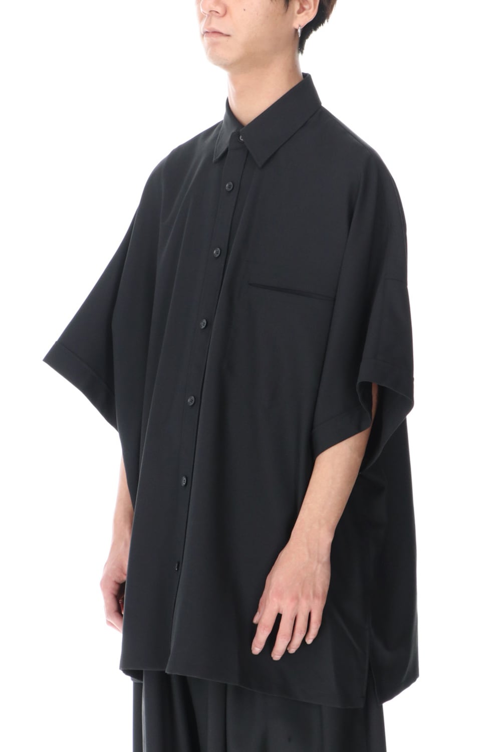 ​ドルマン半袖ビッグシャツ