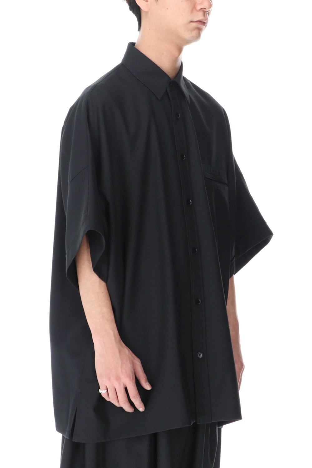 ​ドルマン半袖ビッグシャツ