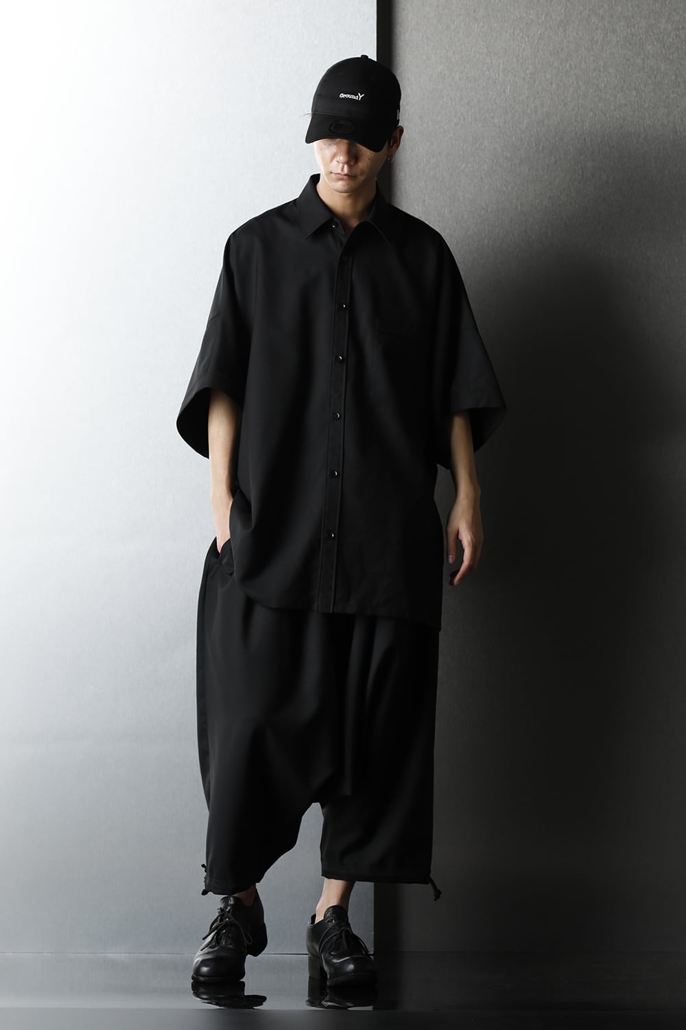 ​ドルマン半袖ビッグシャツ