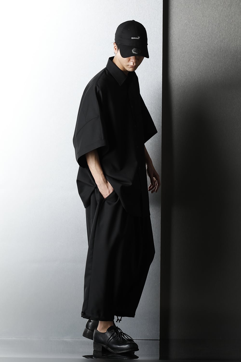 ​ドルマン半袖ビッグシャツ