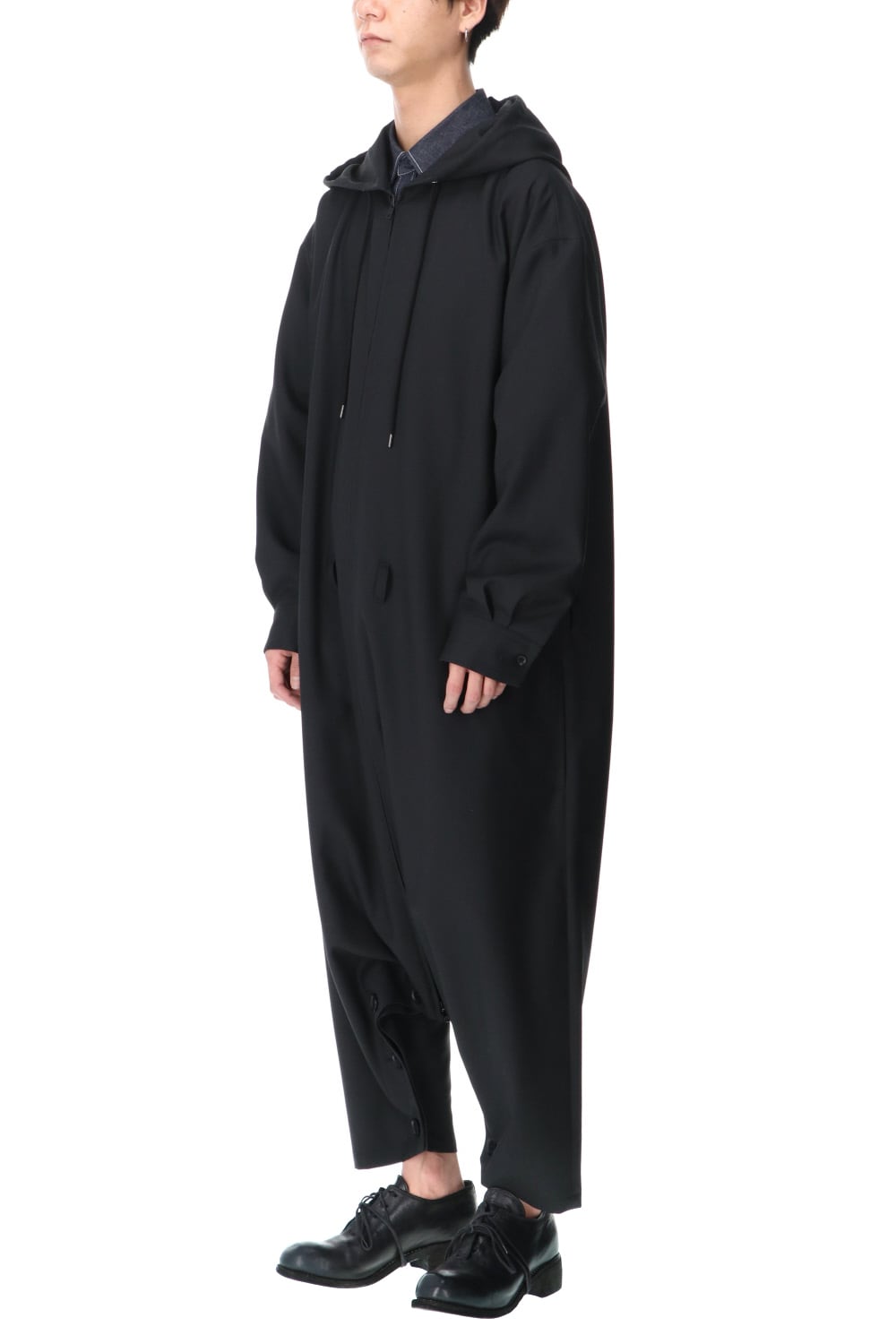 Inseam Buttons Overalls