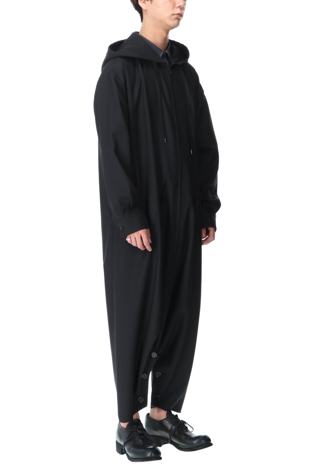 Inseam Buttons Overalls