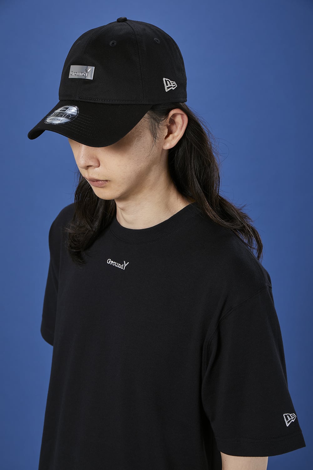 New Era × Ground Y Logo Cotton Tee