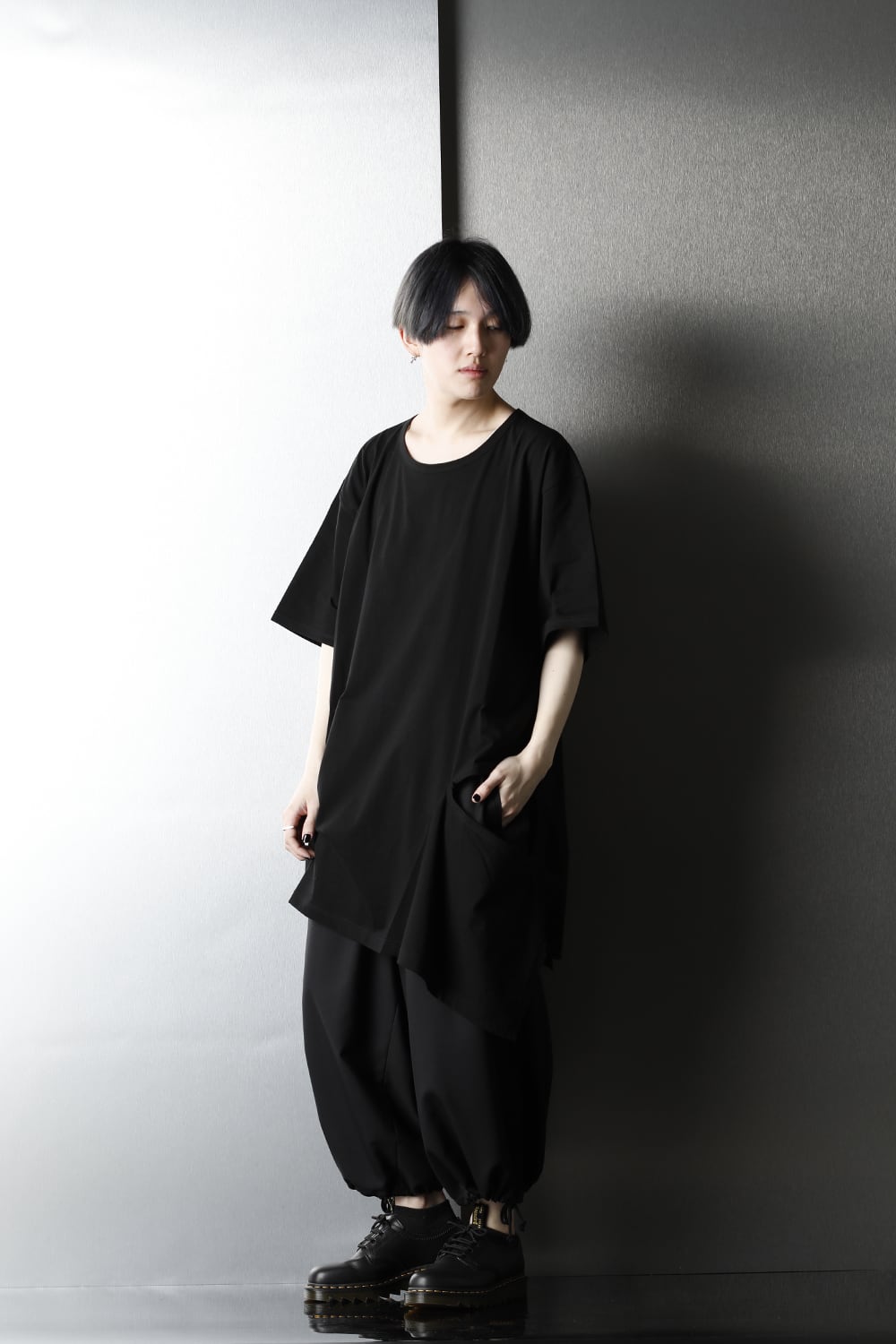 Hole Jumbo Cut Sew Black