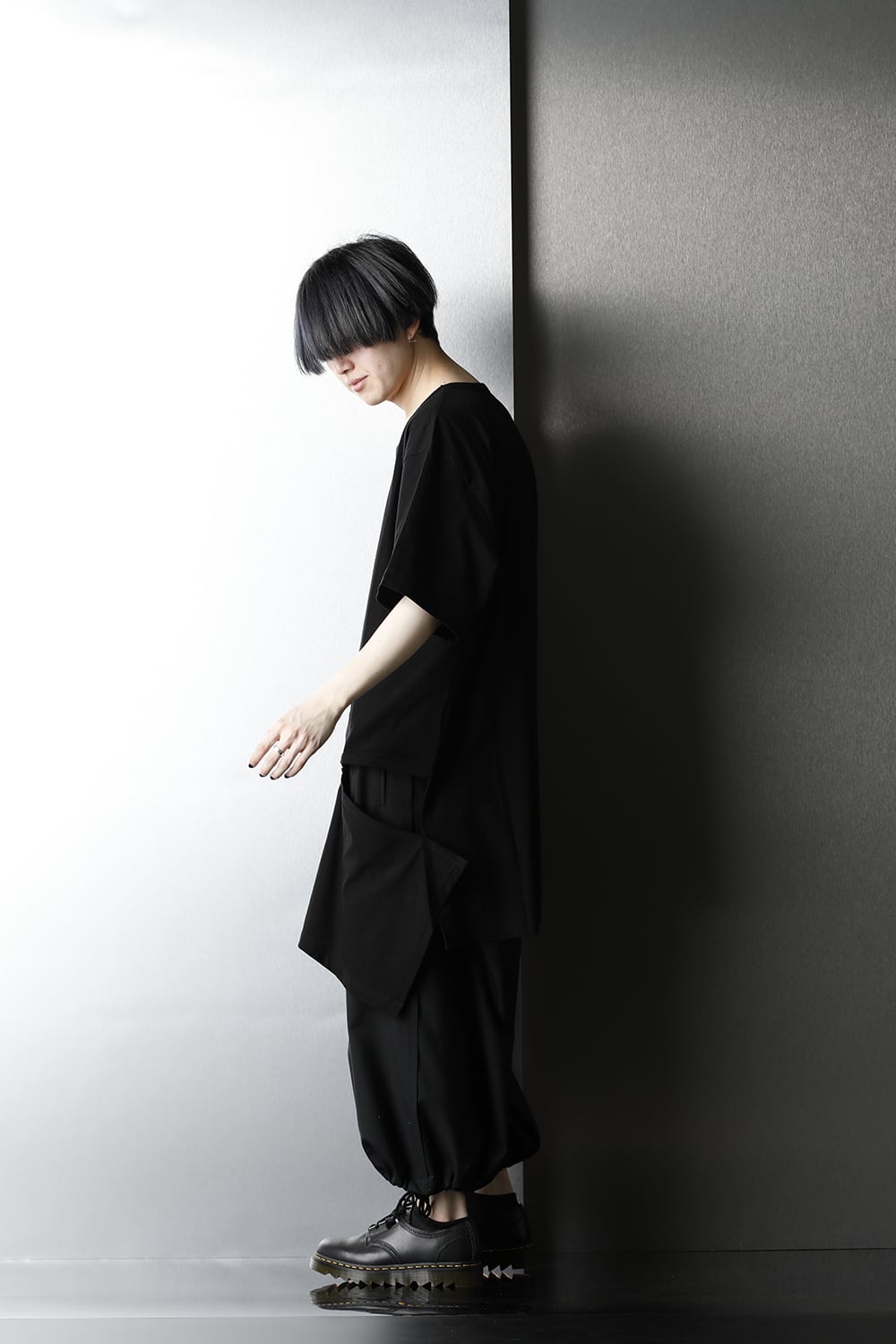 Hole Jumbo Cut Sew Black