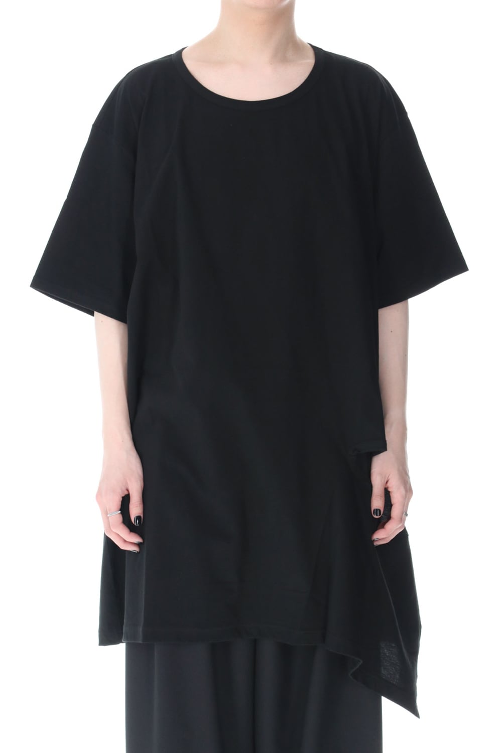 Hole Jumbo Cut Sew Black