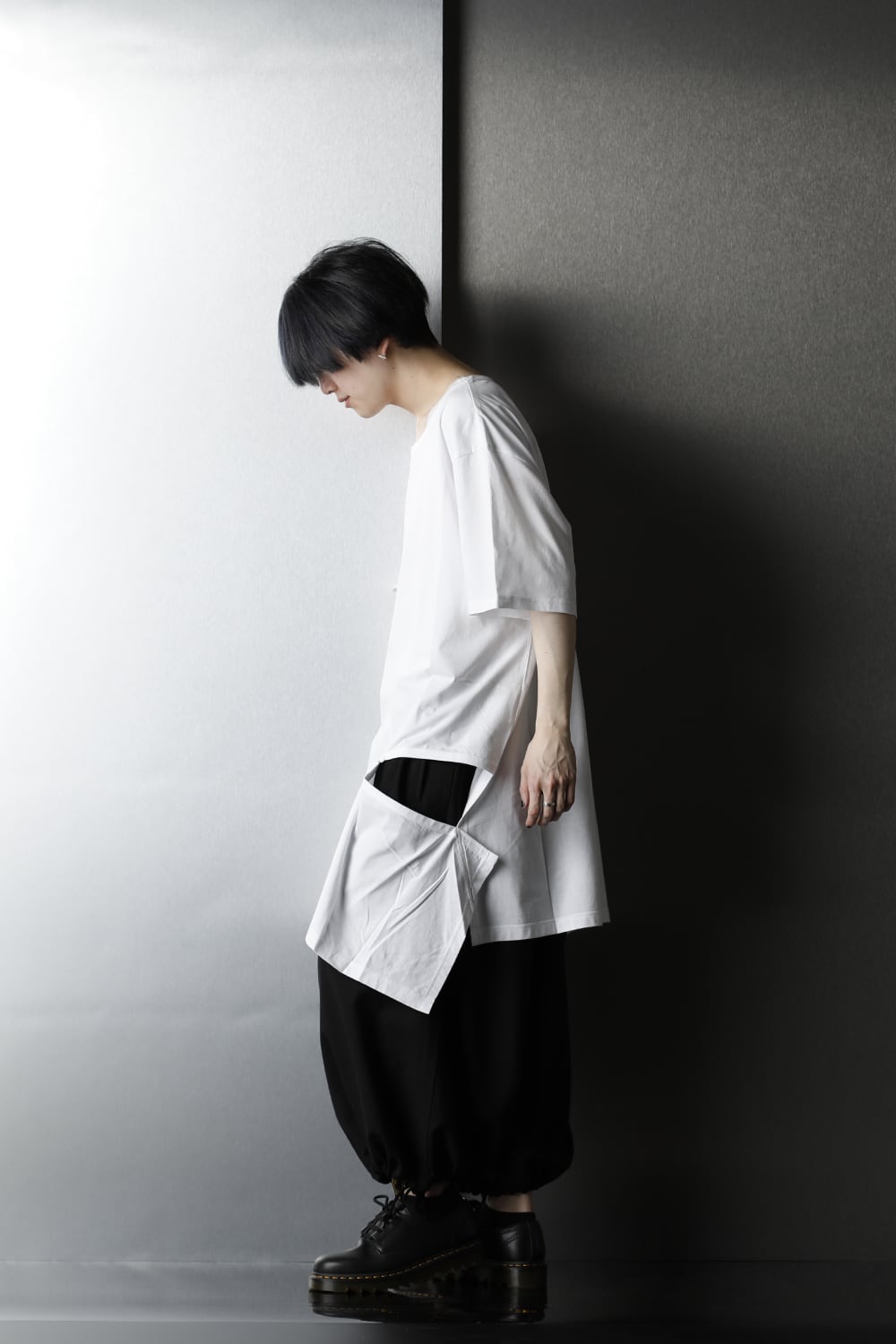 Hole Jumbo Cut Sew White