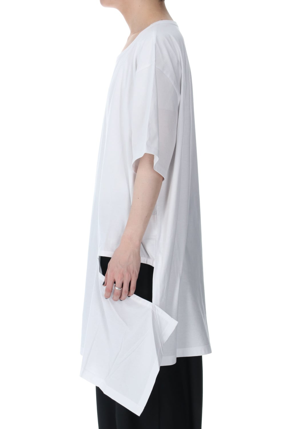 Hole Jumbo Cut Sew White