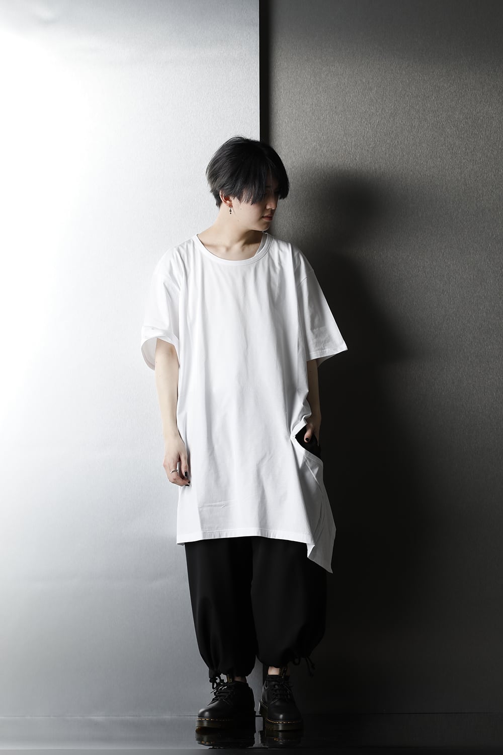 Hole Jumbo Cut Sew White