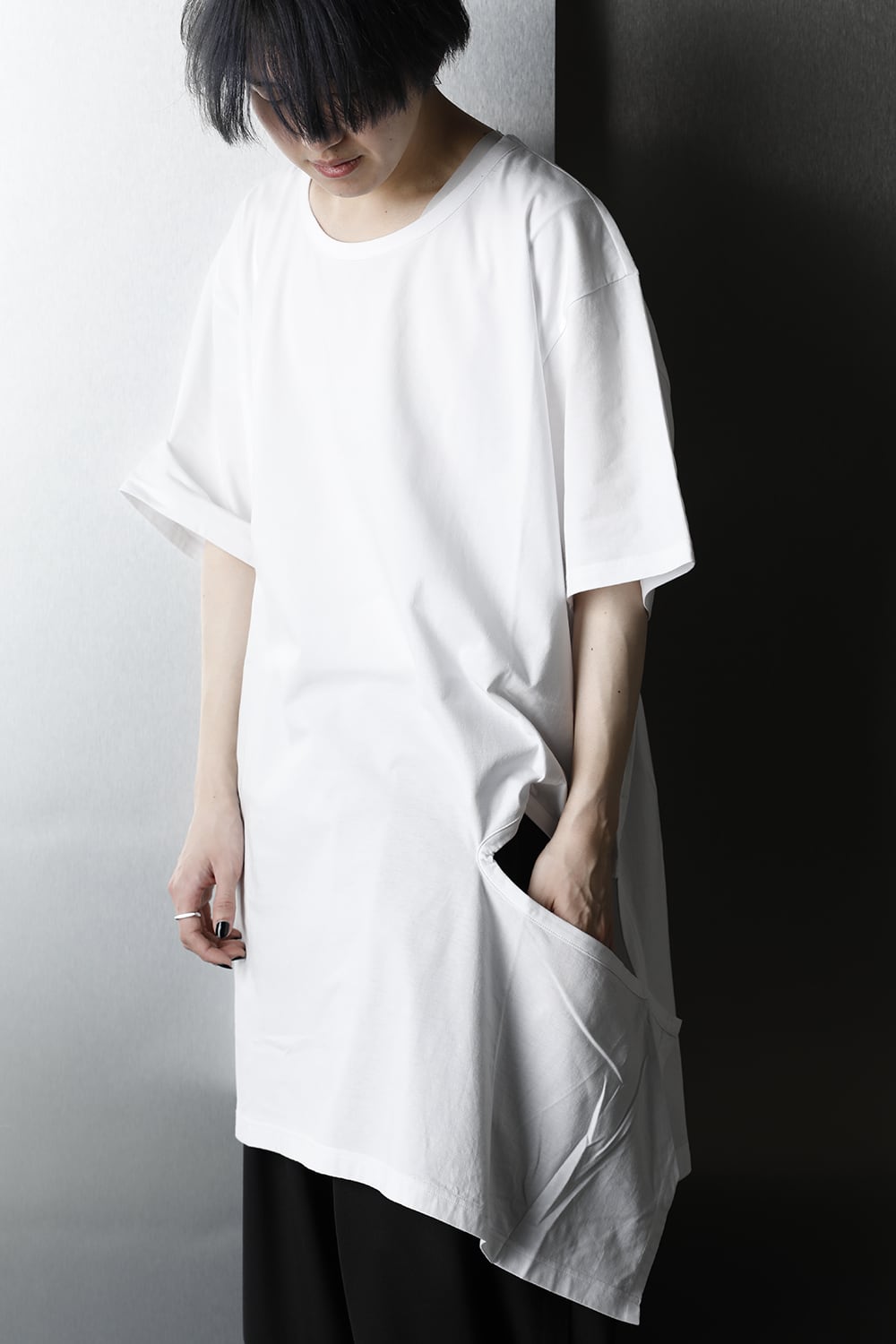 Hole Jumbo Cut Sew White